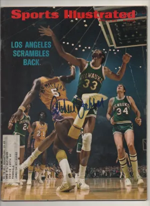 [1 of 1] 1972 Sports Illustrated "Los Angeles Scrambles Back" From The Personal Collection of Kareem Abdul Jabbar