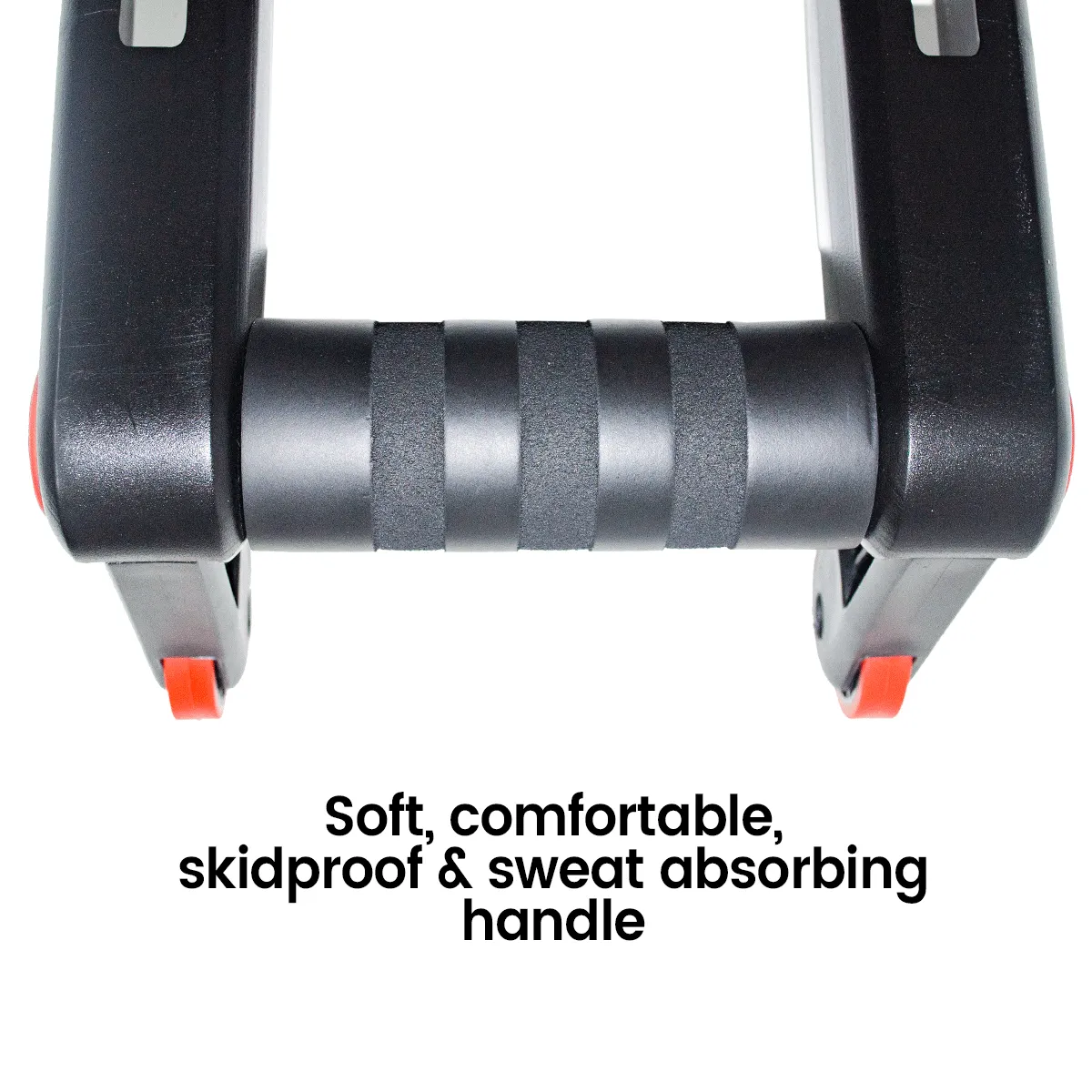 2-in-1 Folding Ab Roller & Push-Up Exercise Wheel