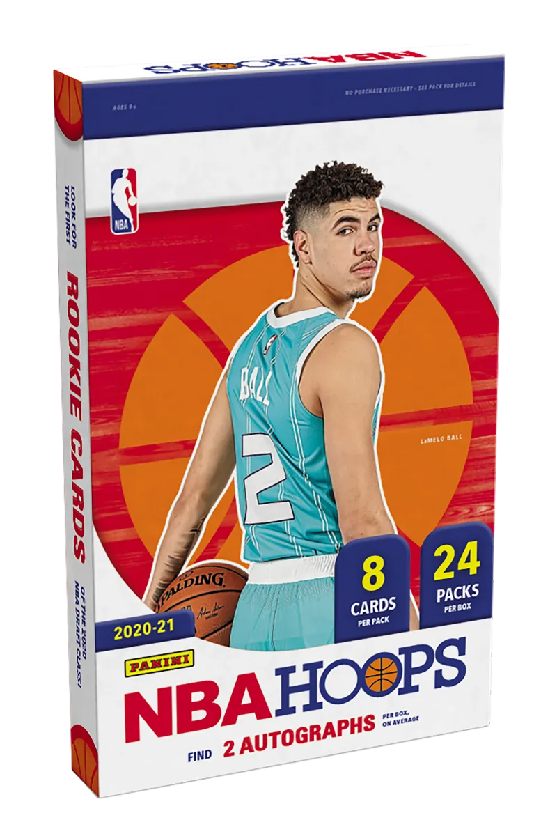 2020/21 Panini NBA Hoops Hobby 2 Box Break (10 Spots 3 Random Teams Per Spot) #1