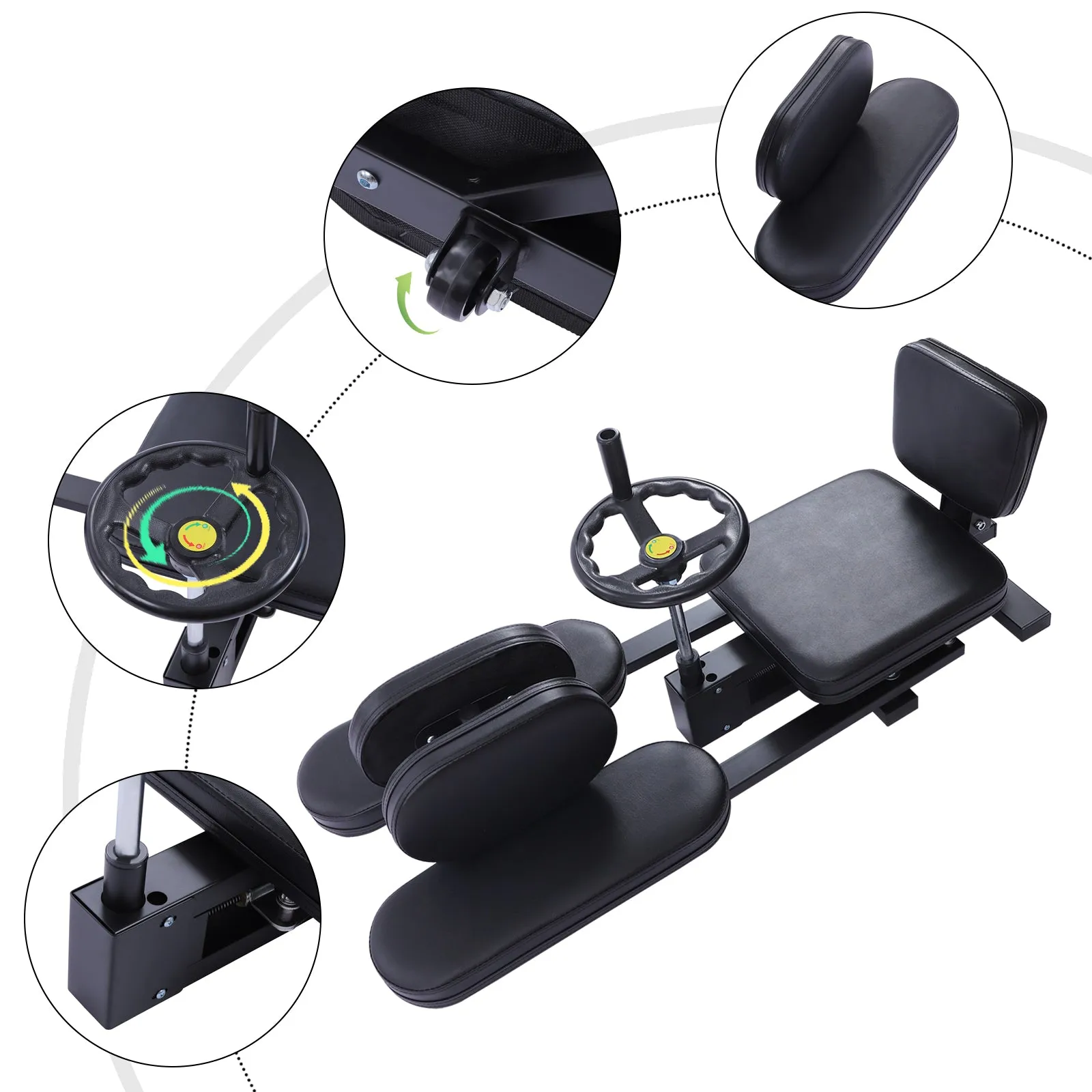 220lbs Pro Leg Stretcher Stretching Machine Split Training Machine