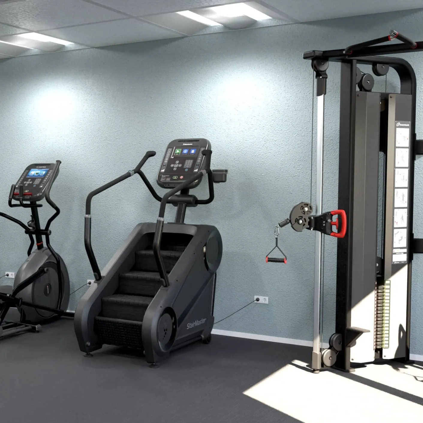 4G Gauntlet StepMill w/10" LCD Console