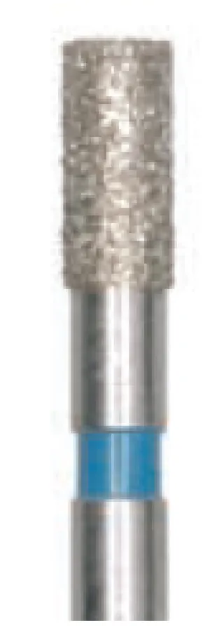 835 FG (107) - Diamond Bur, Cylindrical, Shoulder Preparation (Pkg of 5)