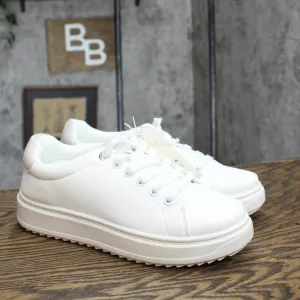 A New Day Womens Peggy Sneakers 89886038 Cream Off White 9.5M