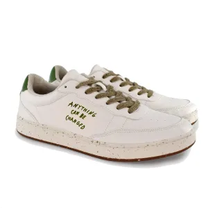 ACBC Evergreen White/Green Cactus Casual Sneakers