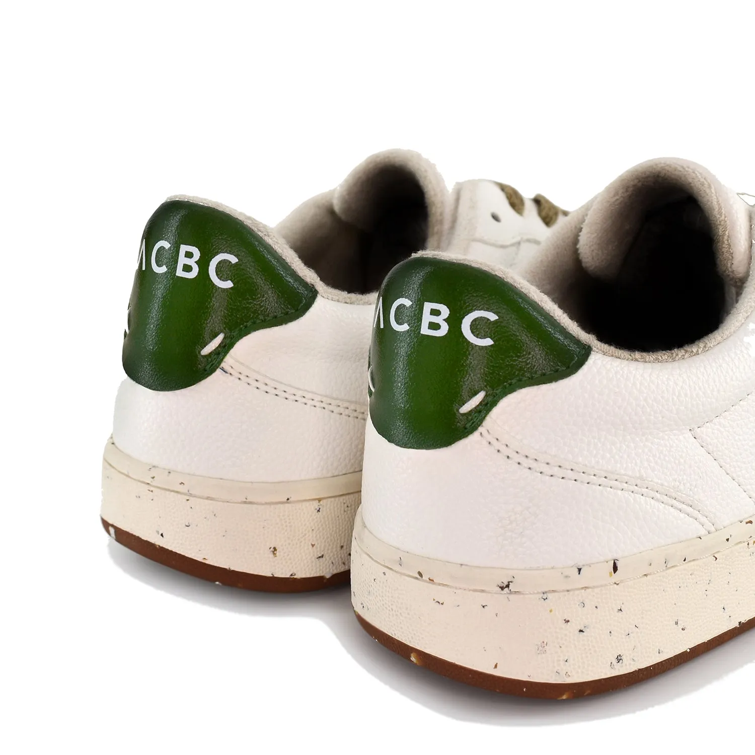 ACBC Evergreen White/Green Cactus Casual Sneakers