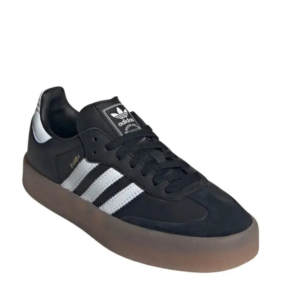 Adidas Samba Platform Sneaker In Black