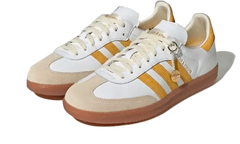 Adidas Samba Sporty & Rich White Bold Gold