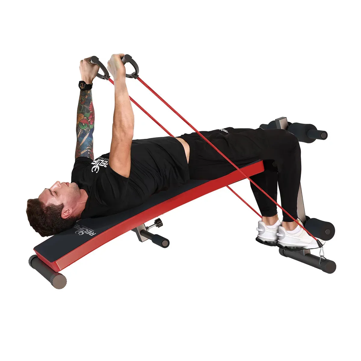 Adjustable Ab Workout Bench & Sit Up Bench
