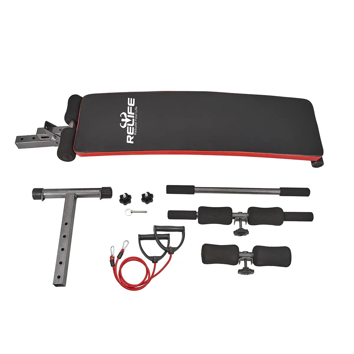 Adjustable Ab Workout Bench & Sit Up Bench