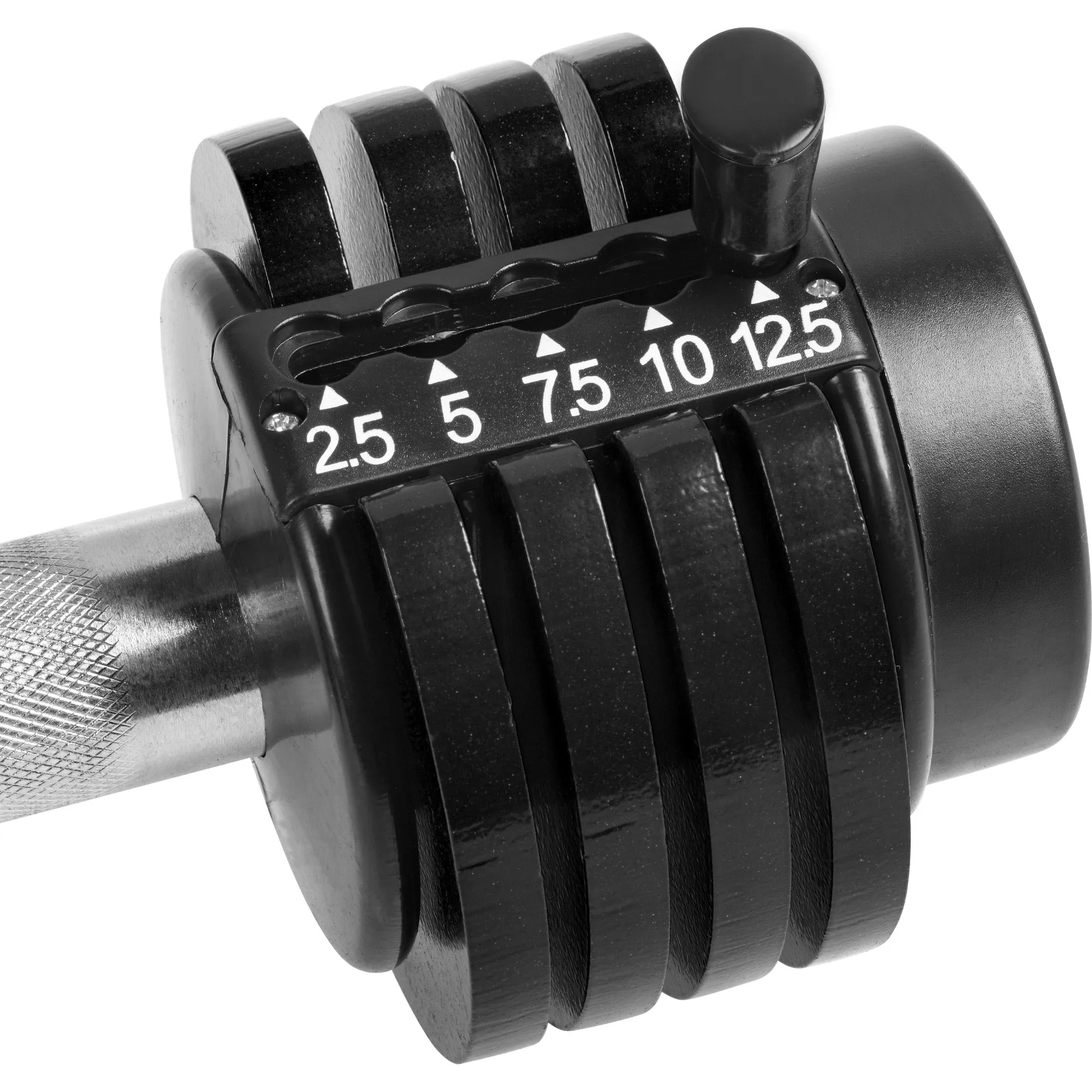 Adjustable Dumbbell Set of 2 for Home Gym Exercise Equipment 25 lbs