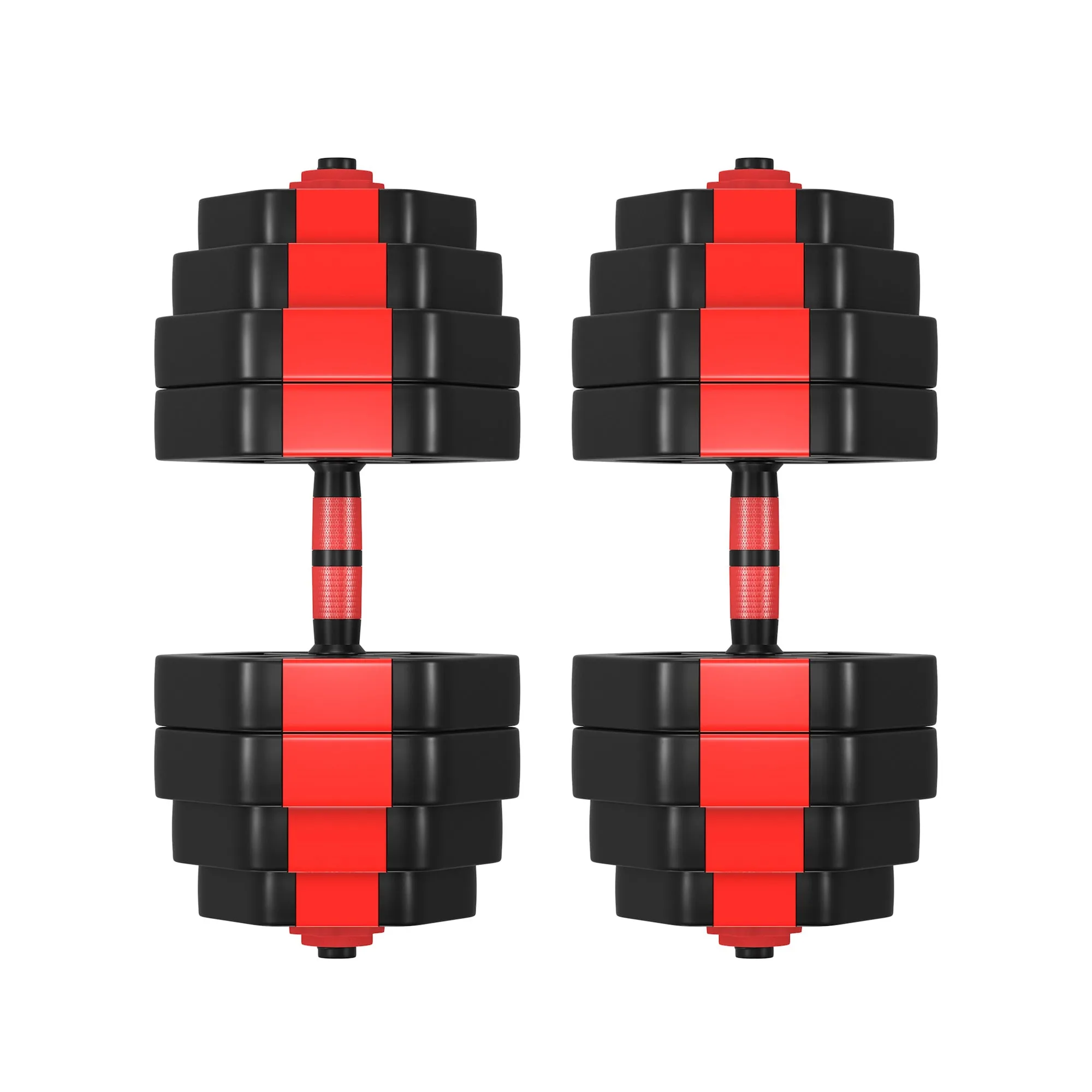 Adjustable Dumbbell Weight Set, Gym Workout with Connecting Rod