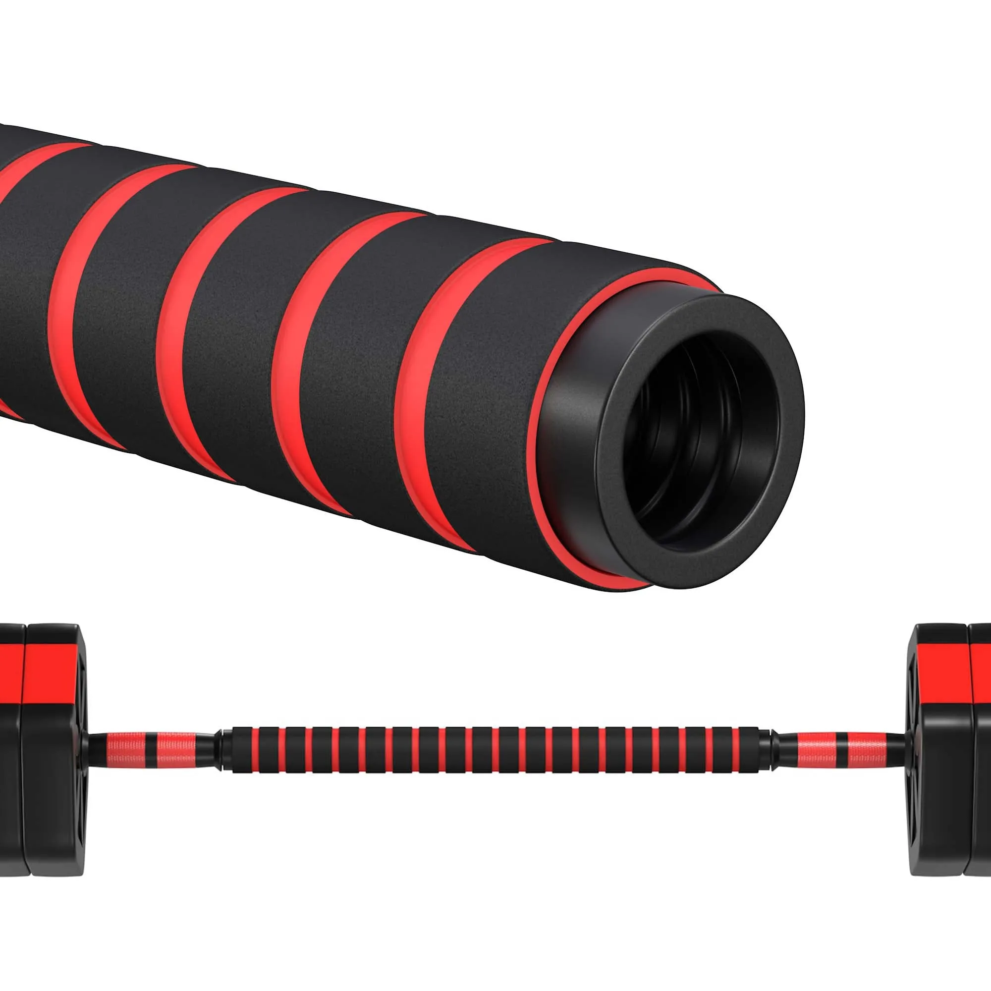 Adjustable Dumbbell Weight Set, Gym Workout with Connecting Rod