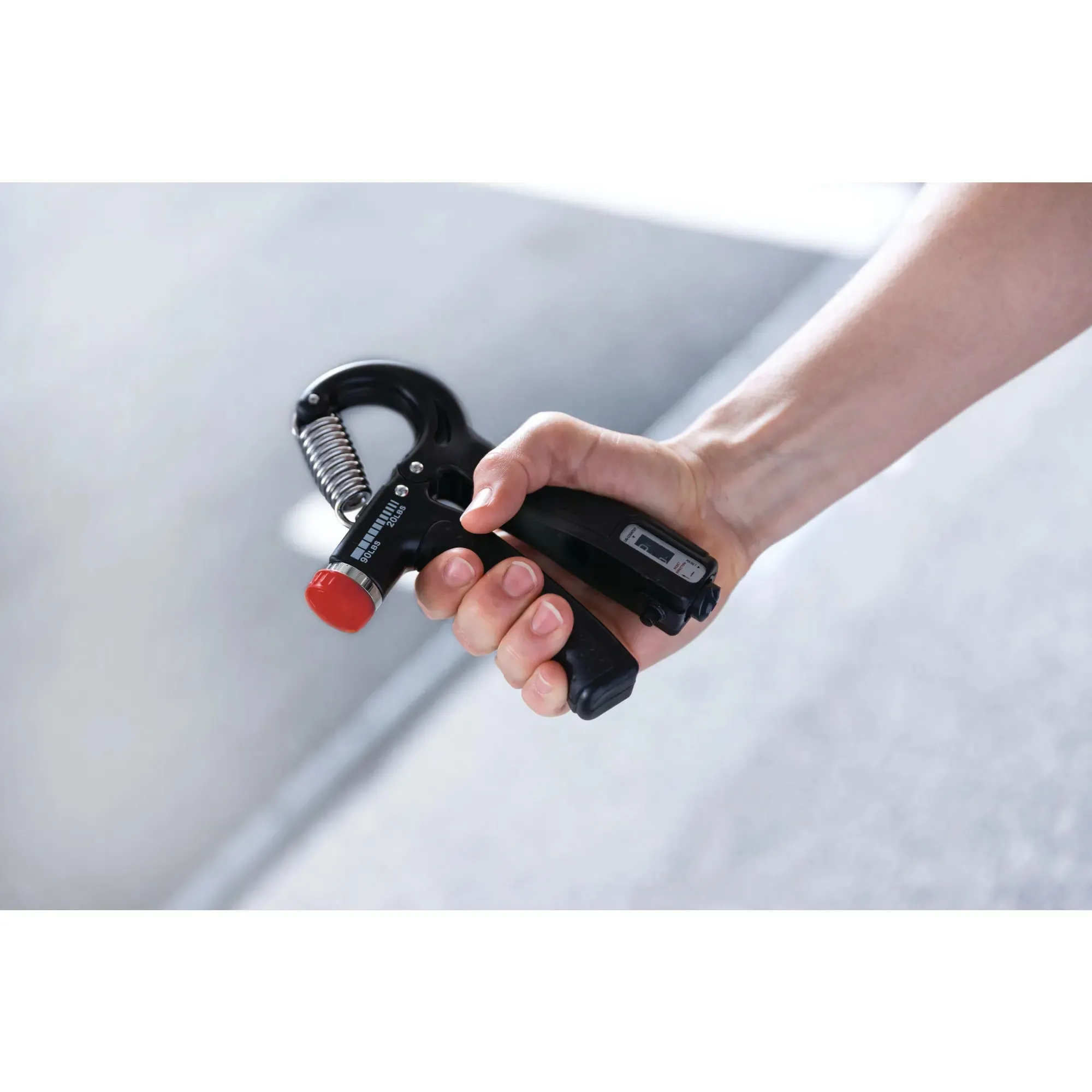 Adjustable Grip Strengthener with Rep Counter
