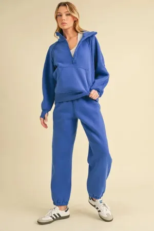 Aemi Co Drawstring Elastic Waist Joggers