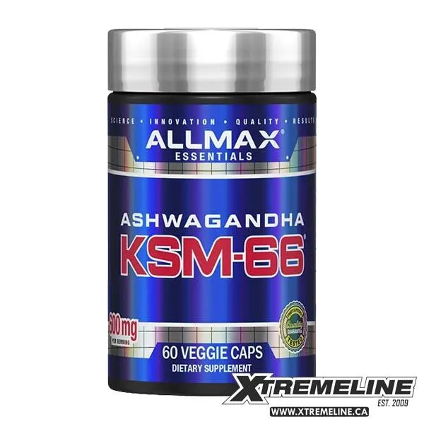 Allmax Nutrition KSM-66 Ashwagandha, 60 Vcaps