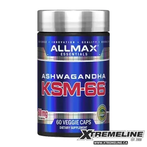 Allmax Nutrition KSM-66 Ashwagandha, 60 Vcaps