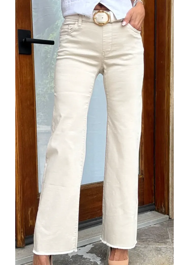 Amanda Pant in Cream