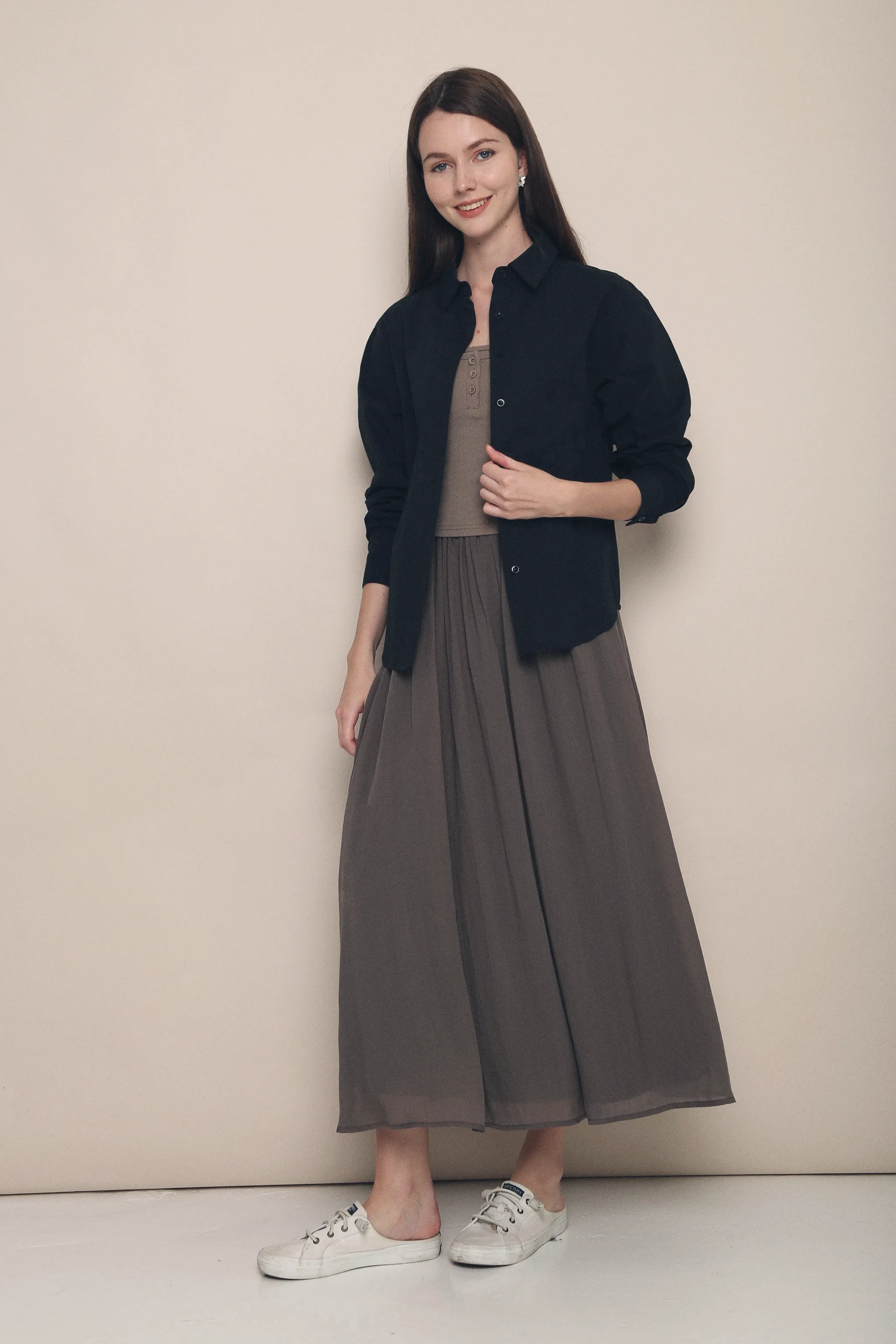 Ara Smart Casual Shirt Navy