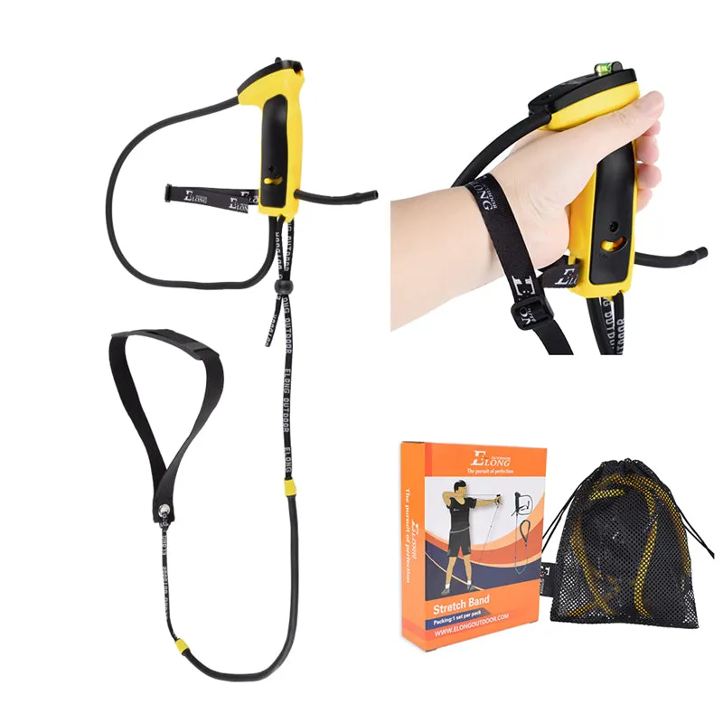 Archery Bow Trainer Draw Training Aid Device Strength Stretch Band Exerciser
