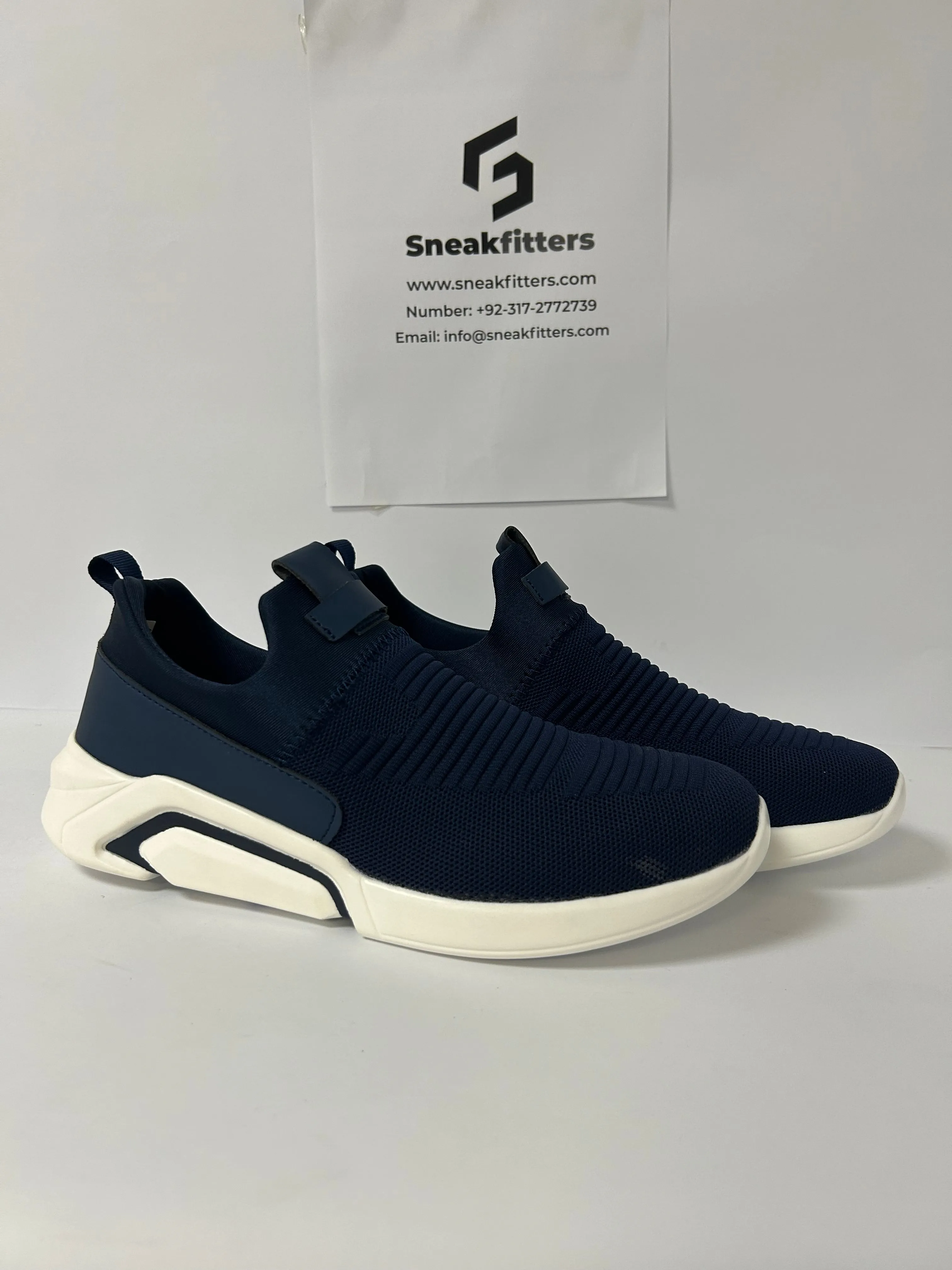 Armni - Casual Sneakers - Blue 2.0 (Premium)