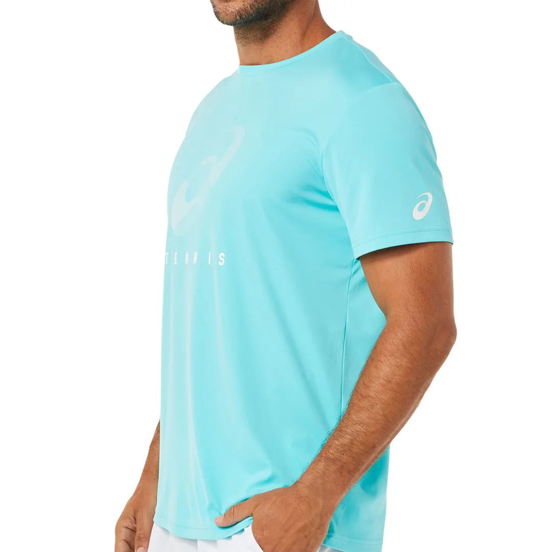 Asics Court Spiral Tee - Ice Mint