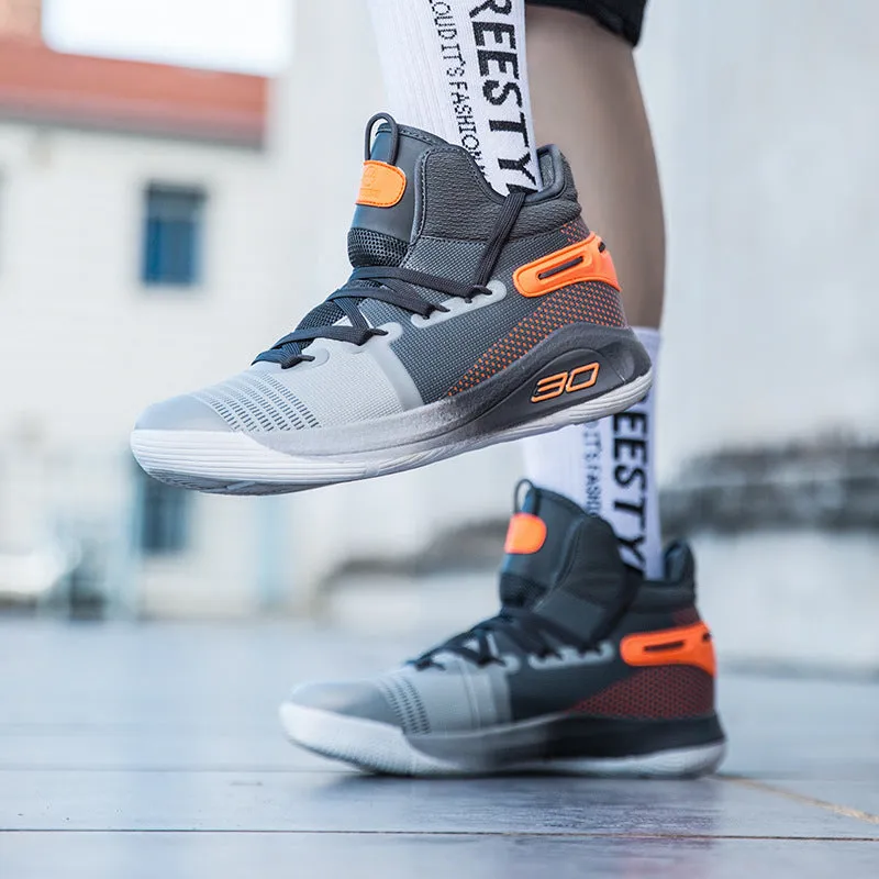 Autumn Basketball Shoes Men's Combat Cement Nail Shoes
