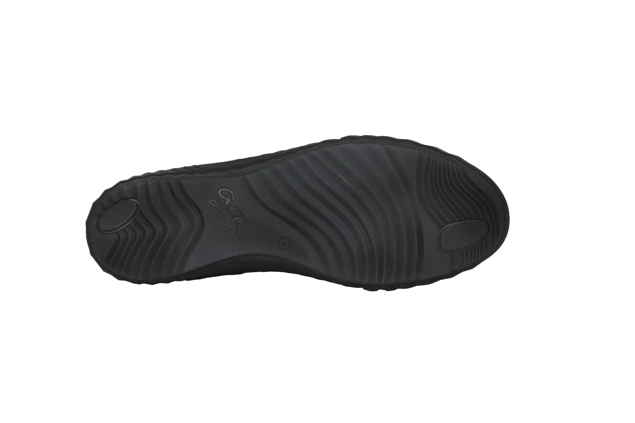 'Avio' women's wide fit (H) sneaker - black