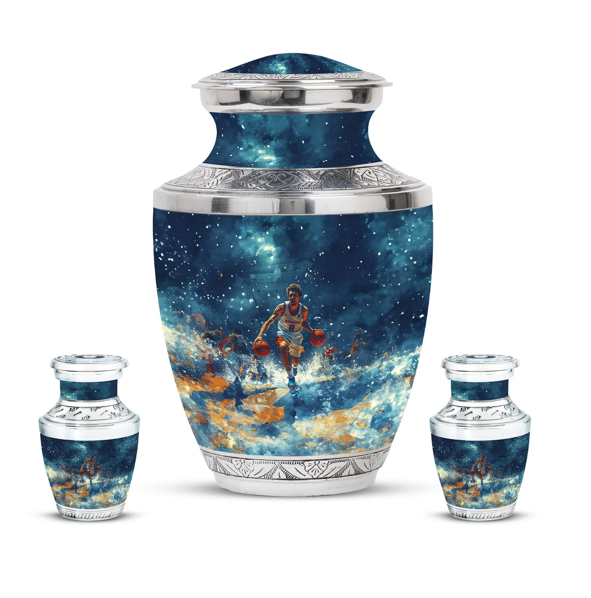 Basketball Cremation Mini Urns For Human Ashes Remains