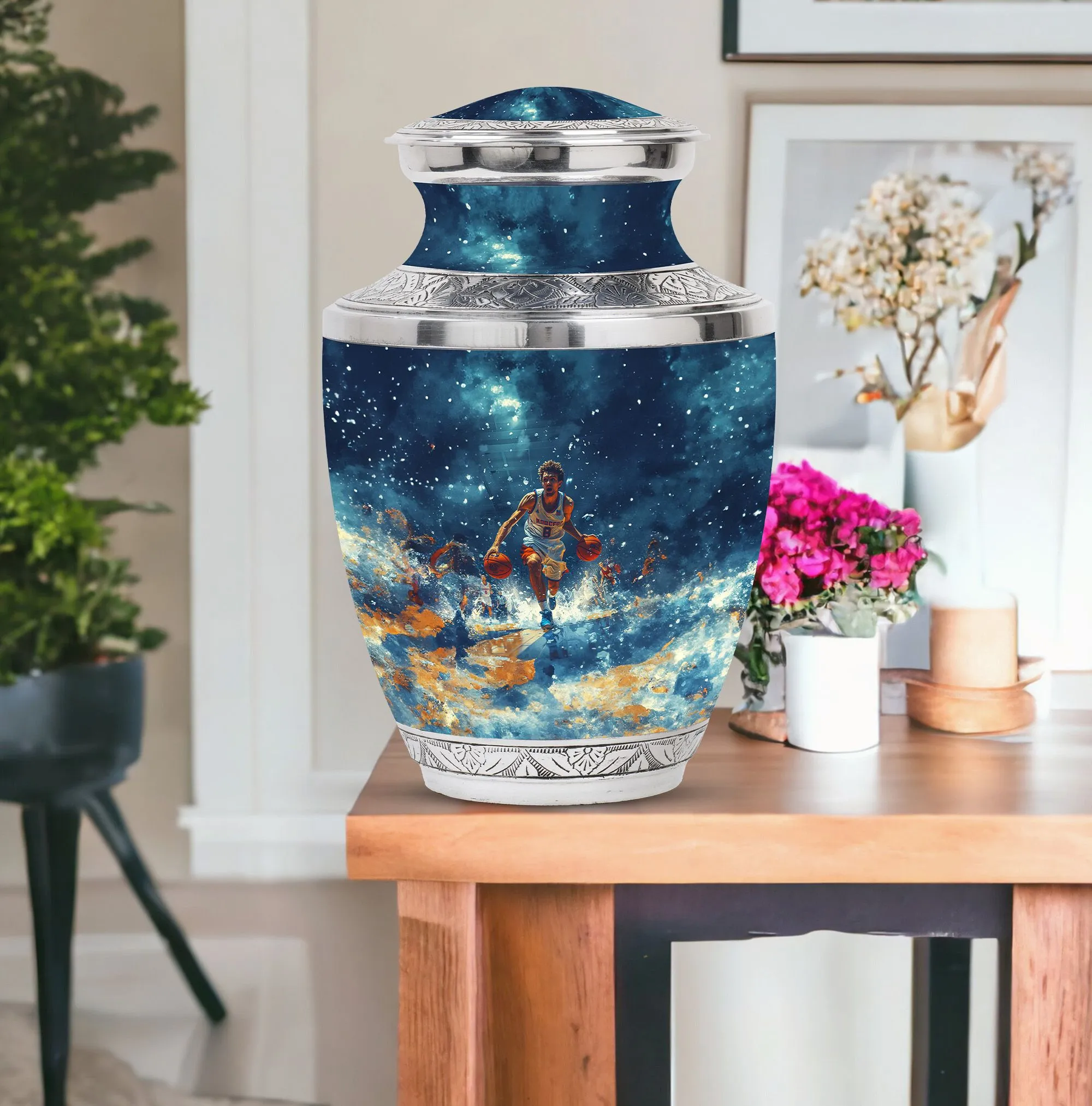 Basketball Cremation Mini Urns For Human Ashes Remains