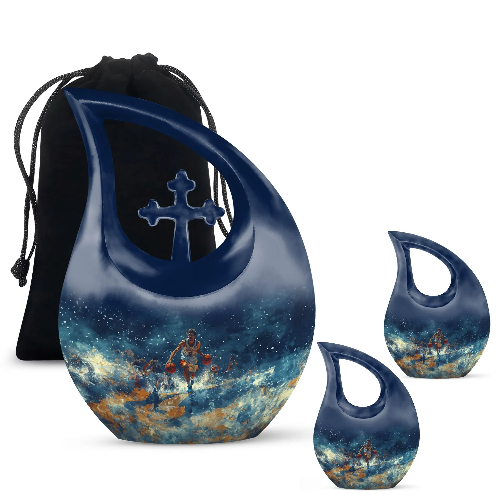 Basketball Cremation Mini Urns For Human Ashes Remains