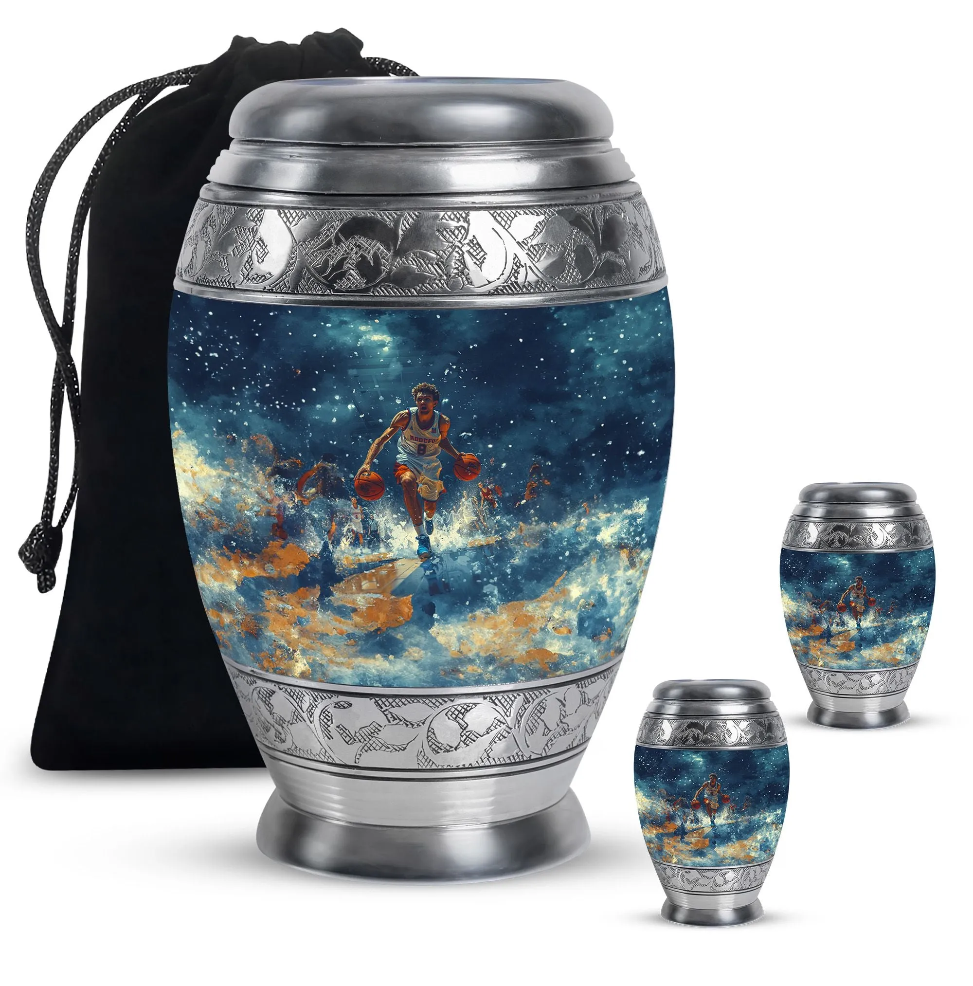 Basketball Cremation Mini Urns For Human Ashes Remains