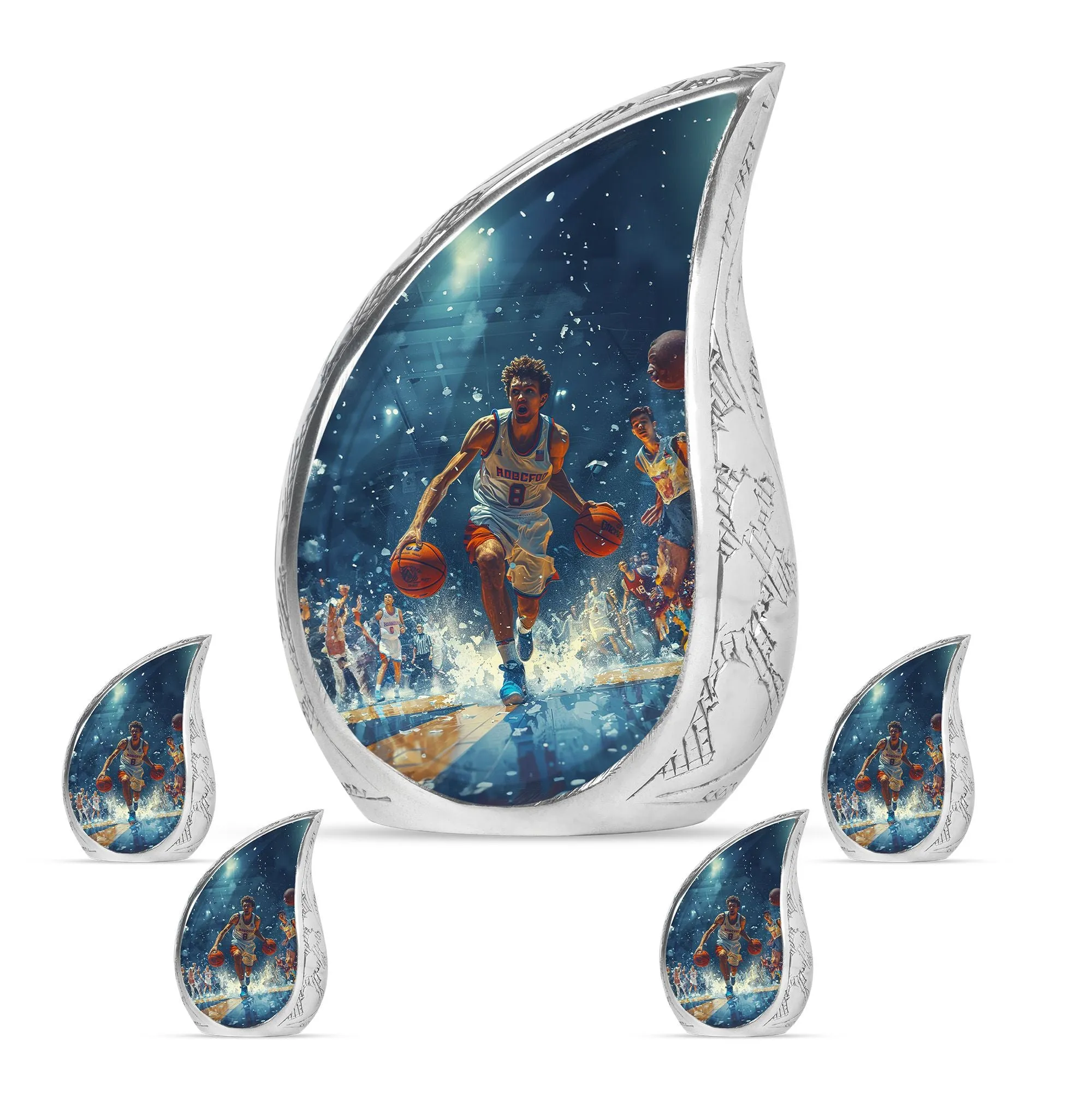 Basketball Cremation Mini Urns For Human Ashes Remains