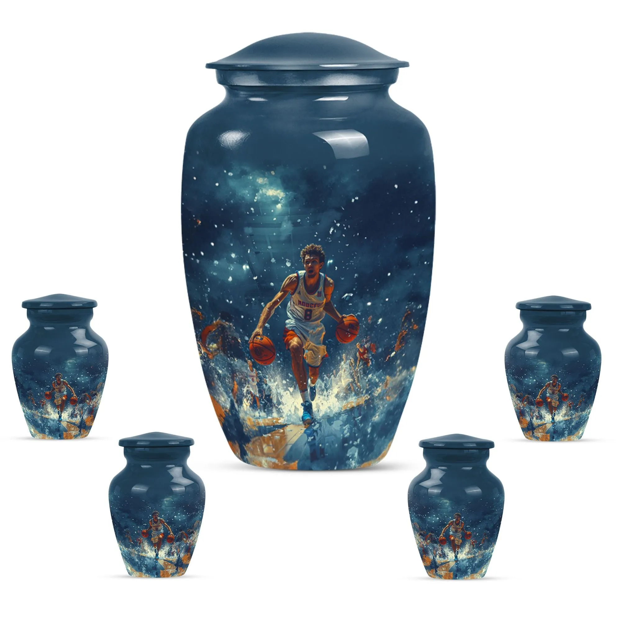 Basketball Cremation Mini Urns For Human Ashes Remains
