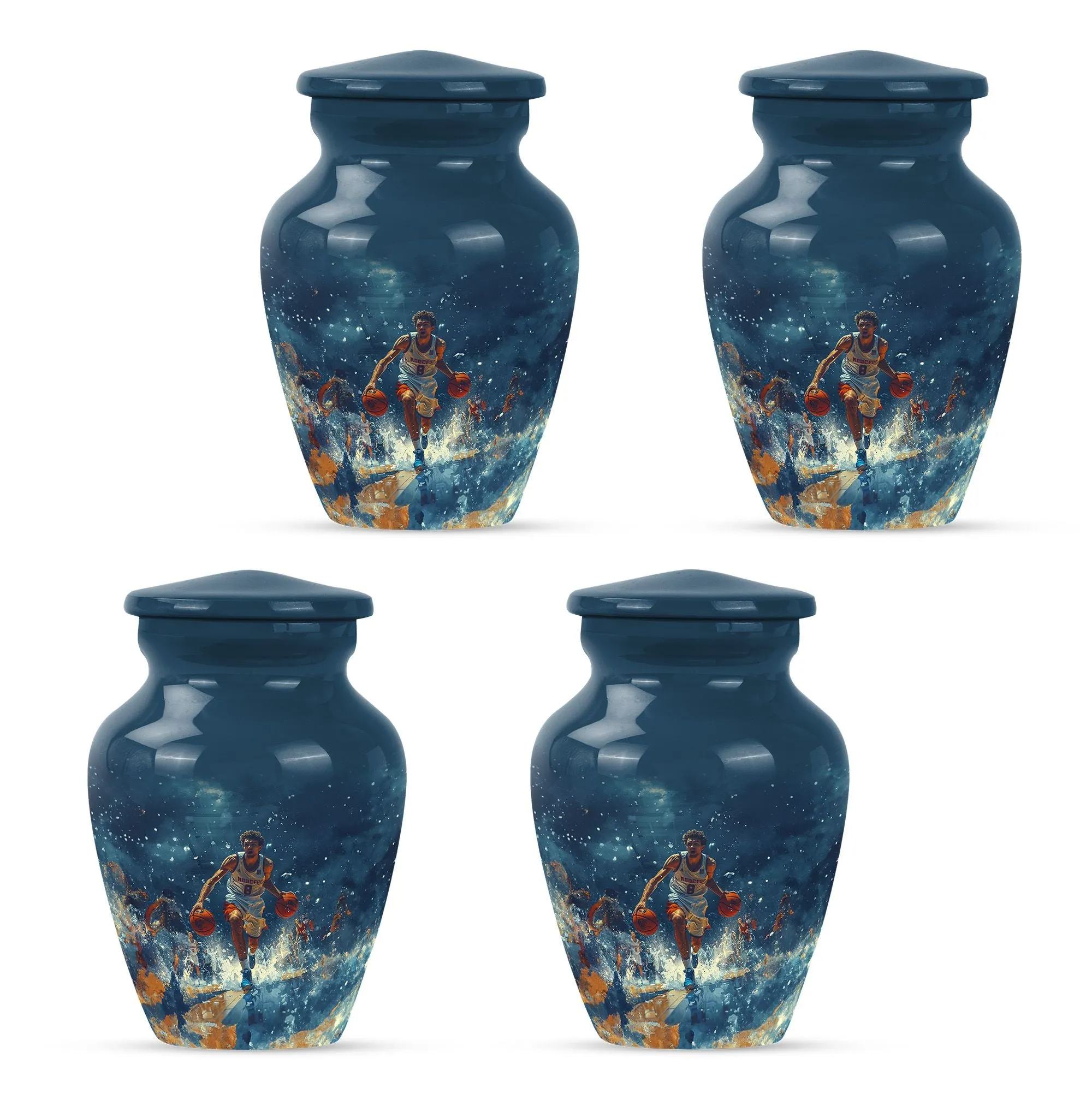 Basketball Cremation Mini Urns For Human Ashes Remains