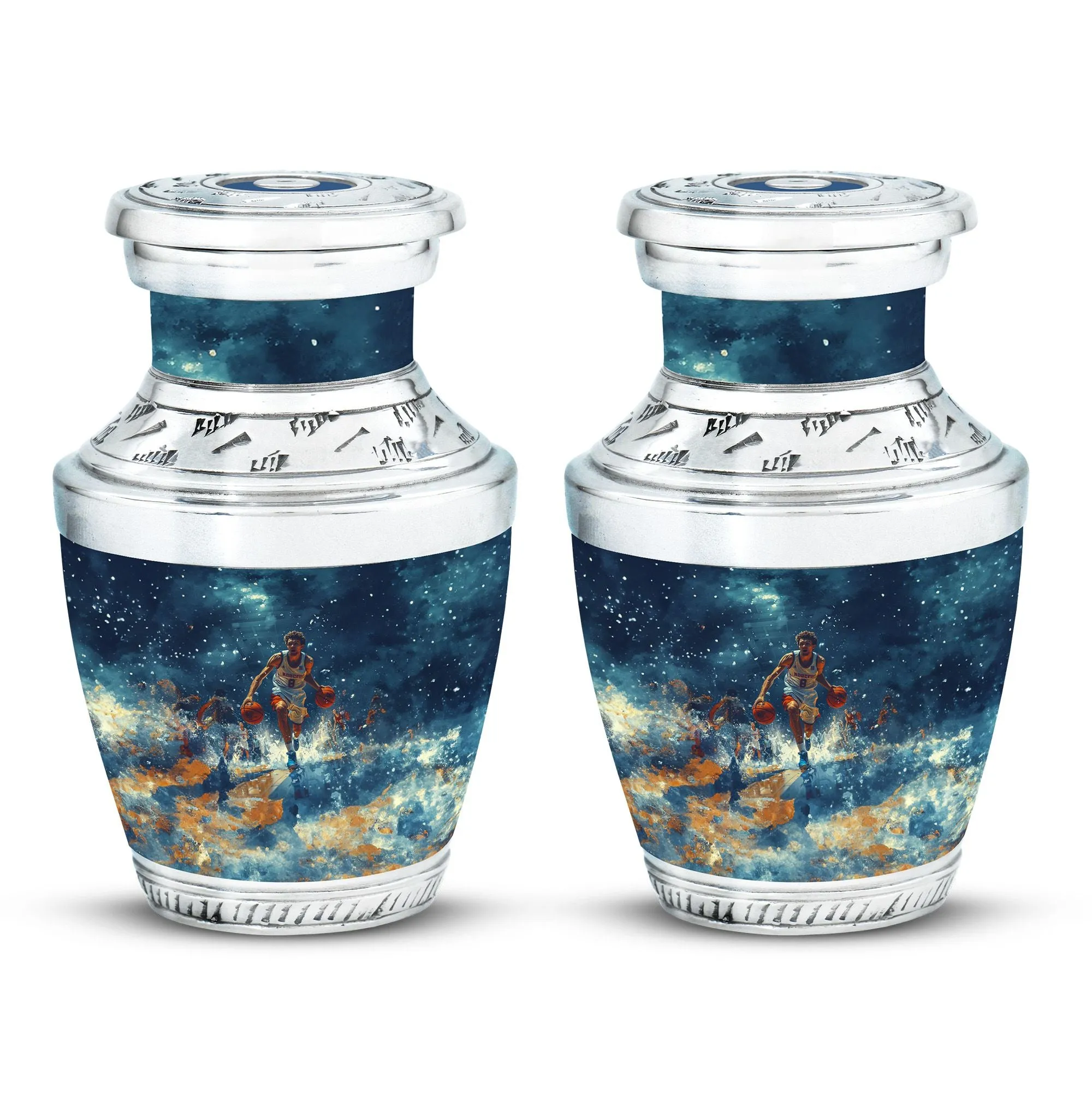 Basketball Cremation Mini Urns For Human Ashes Remains