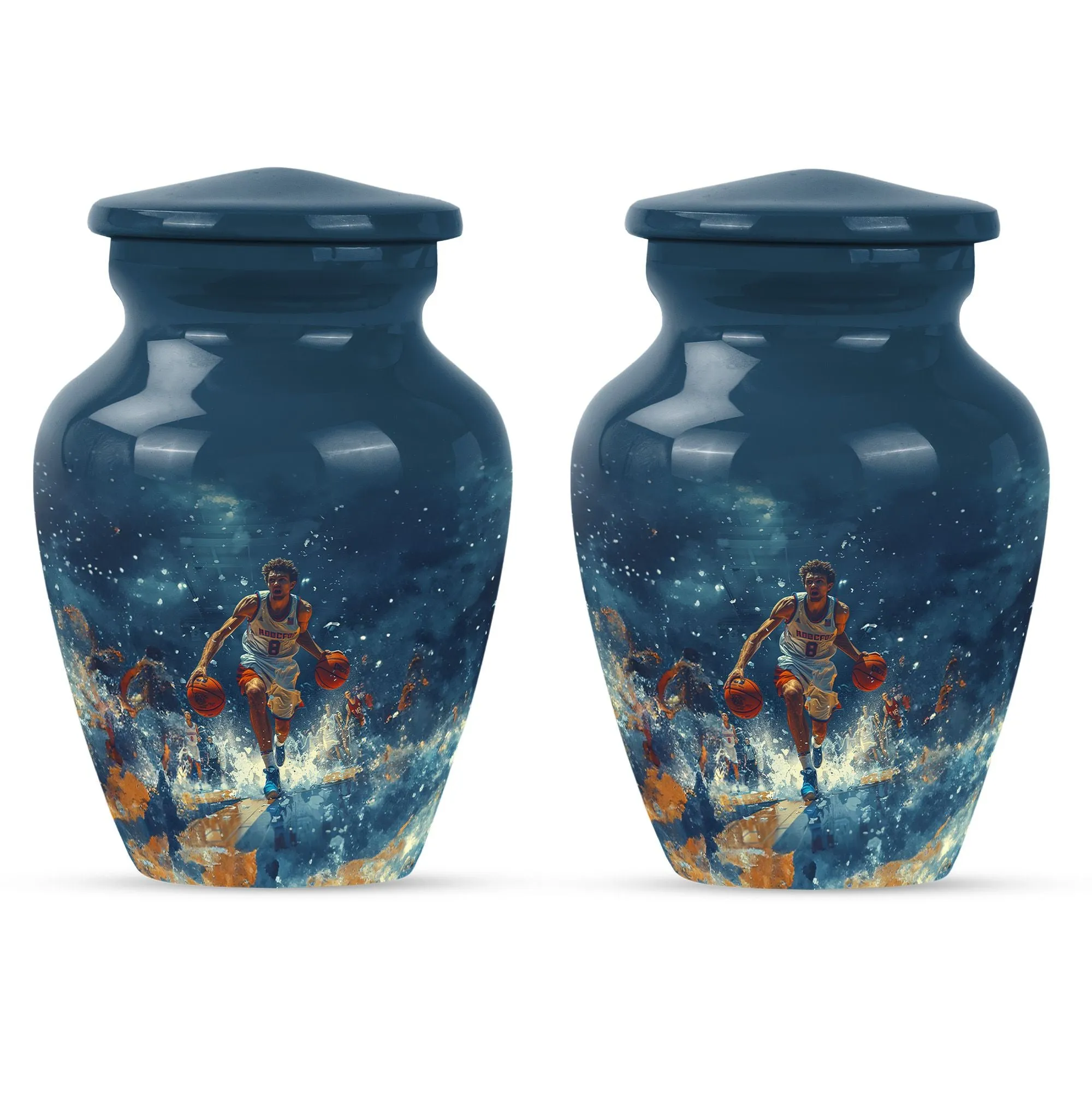 Basketball Cremation Mini Urns For Human Ashes Remains