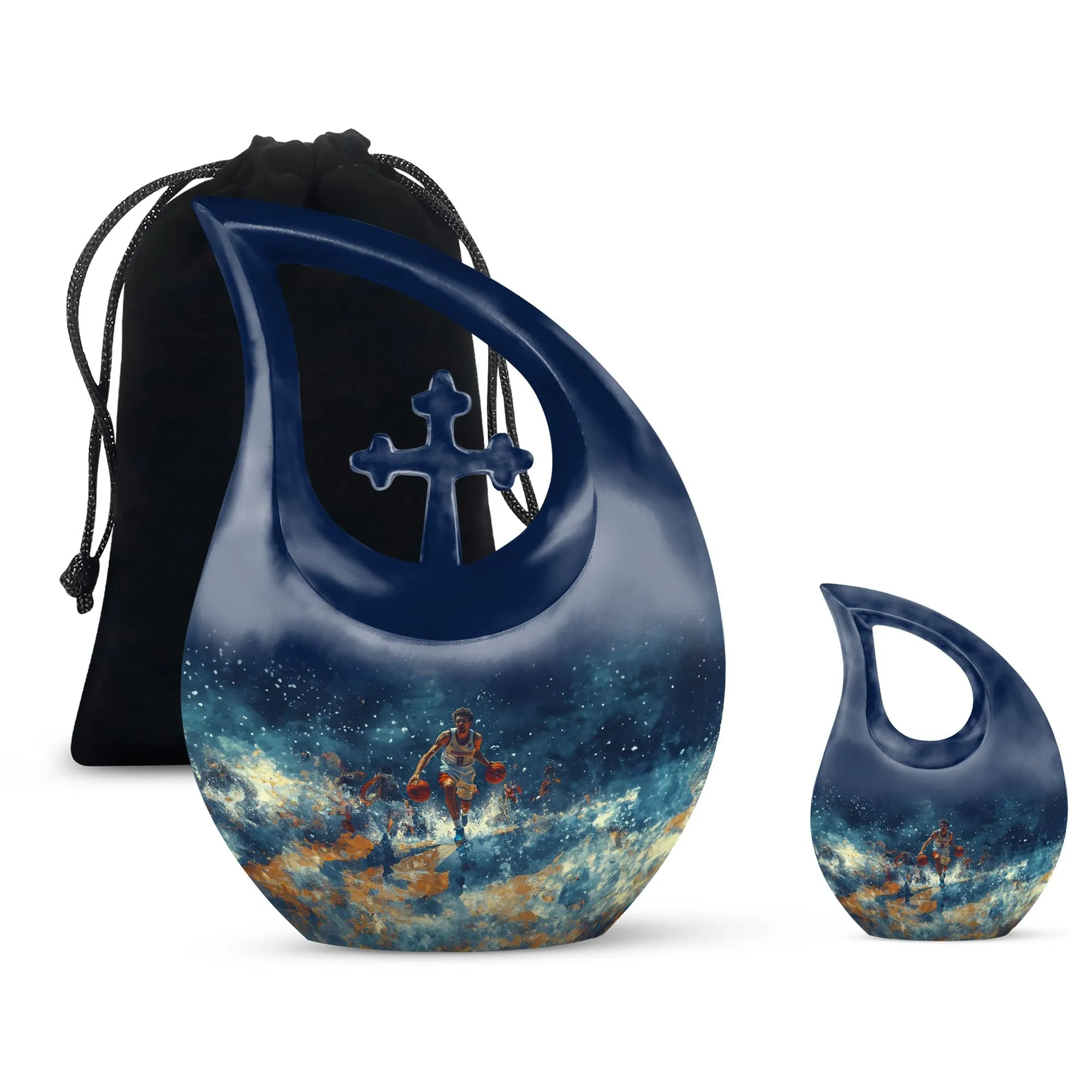 Basketball Cremation Mini Urns For Human Ashes Remains