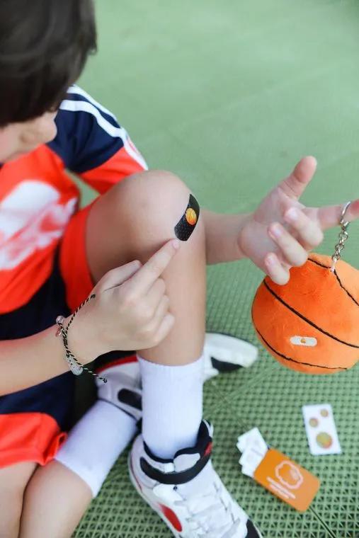 BASKETBALL First-Aid Keychain