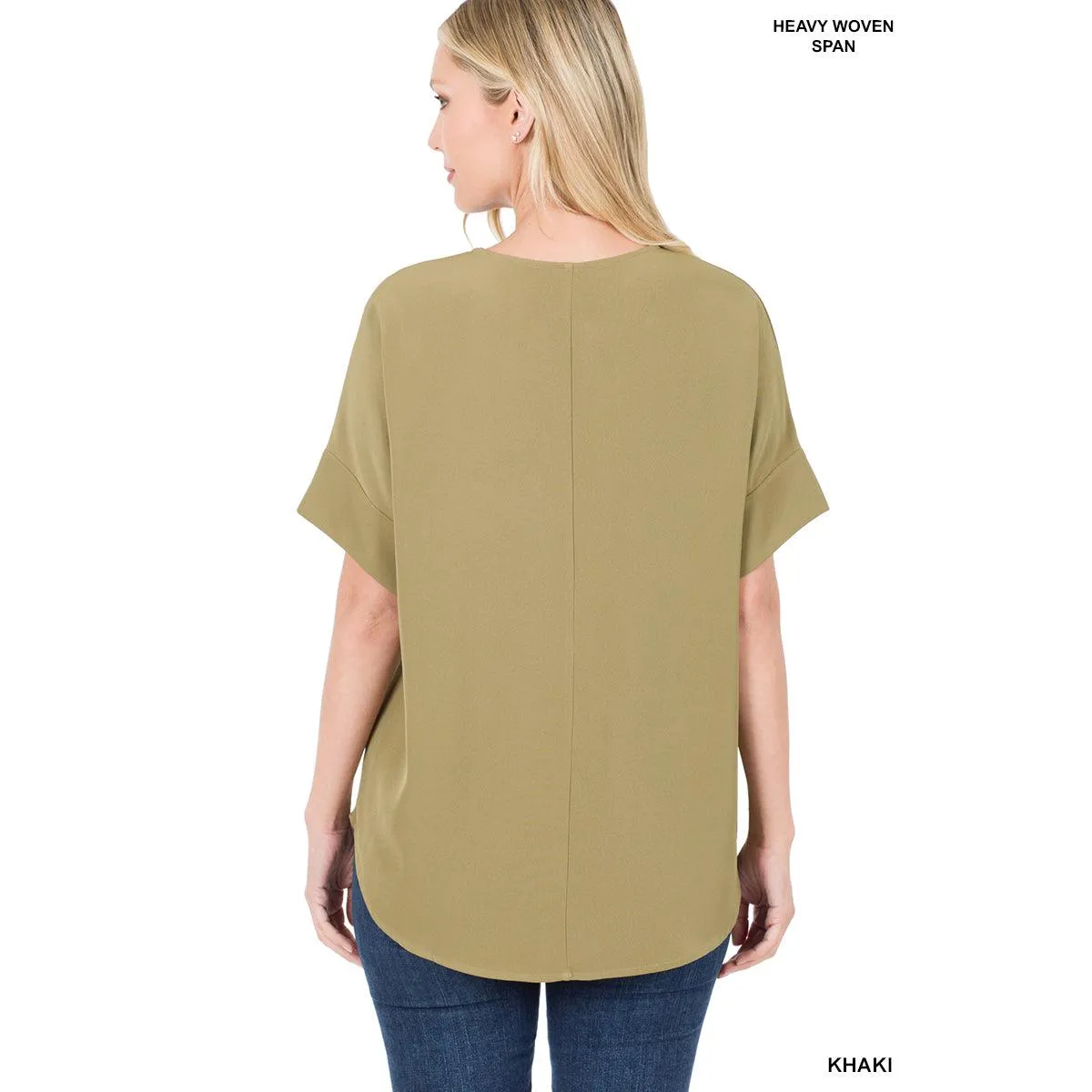 Begin Again Top-Olive