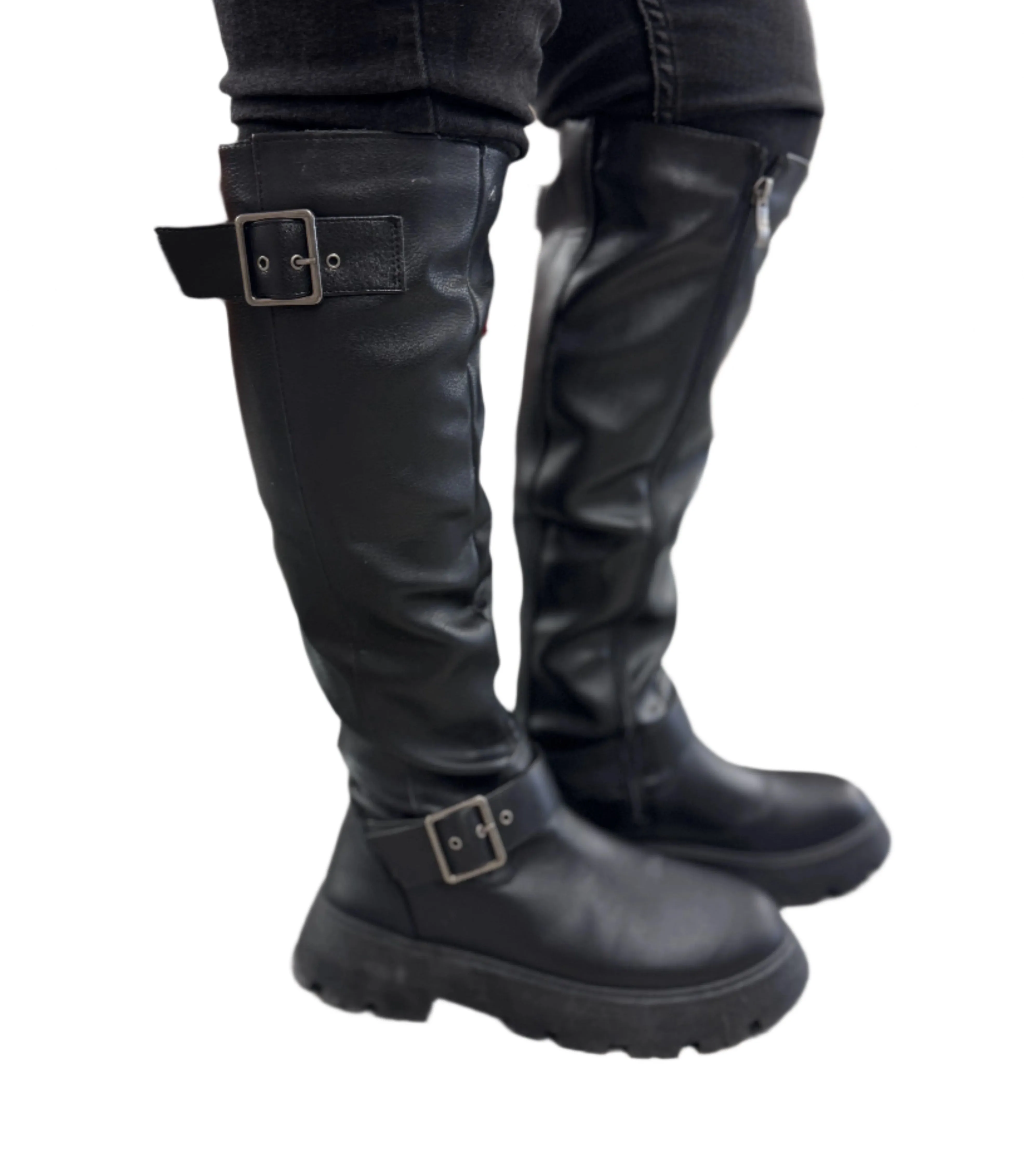 BELOW THE KNEE PLATFORM BOOT KYOTO-16