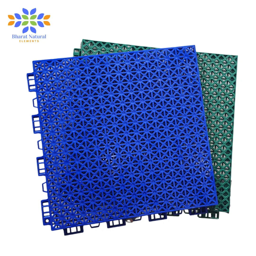 Bharat Natural | Interlocking PolyPropylene Tiles for Durable Flooring