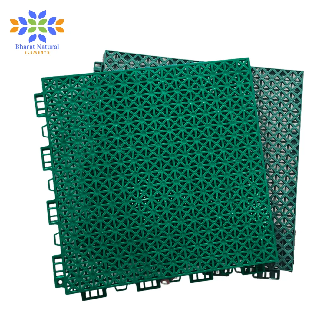 Bharat Natural | Interlocking PolyPropylene Tiles for Durable Flooring