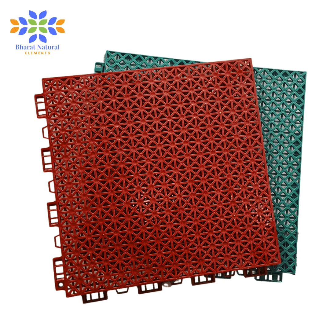 Bharat Natural | Interlocking PolyPropylene Tiles for Durable Flooring