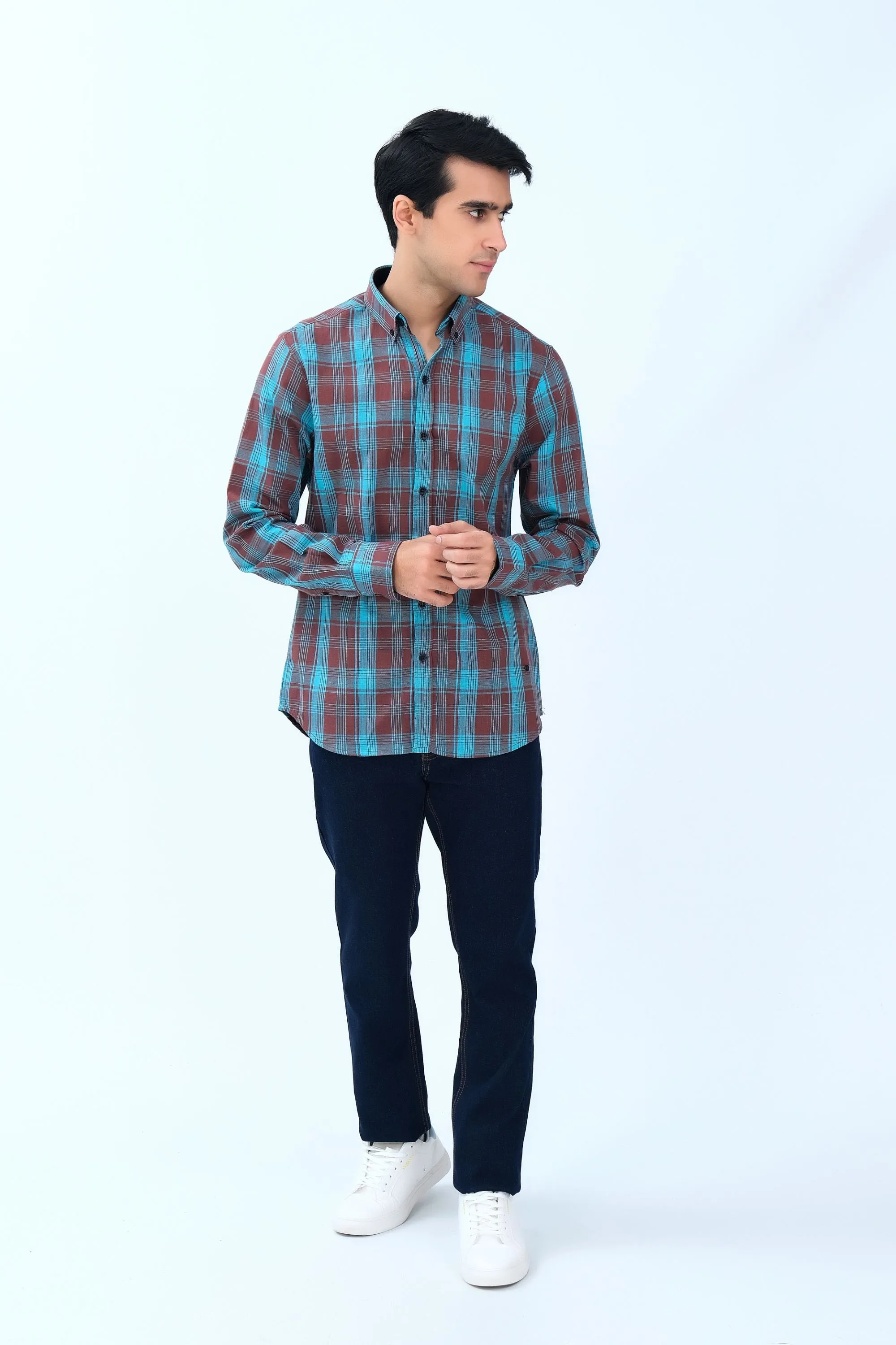 Blue Casual Shirt