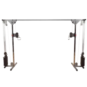 Body-Solid Cable Crossover Machine with 150lb stacks