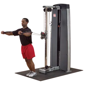 Body-Solid Pro Dual Cable Column Machine (w/ Weight Stack)