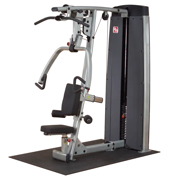 Body-Solid Pro Dual Vertical Press & Lat Machine (210lb Weight Stack)