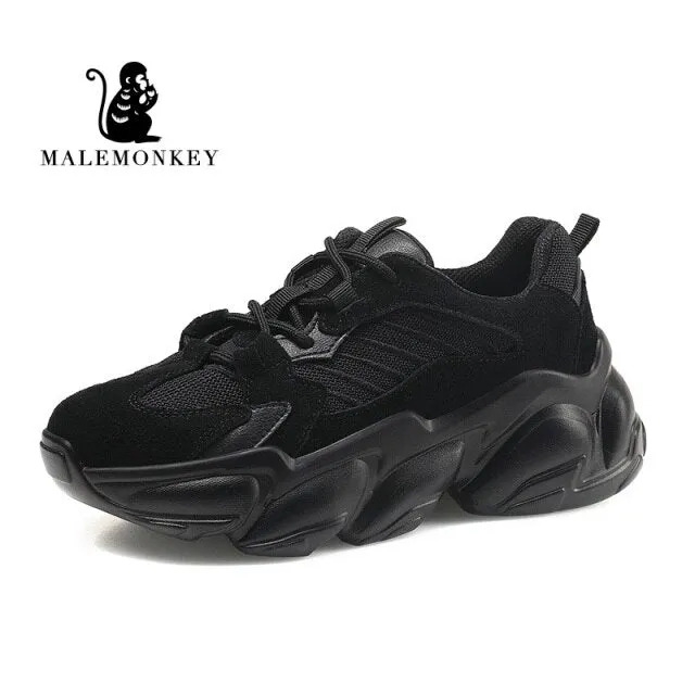 Branded Platform Sneakers Sport Shoes Women Spring Thick Sole Sneakers