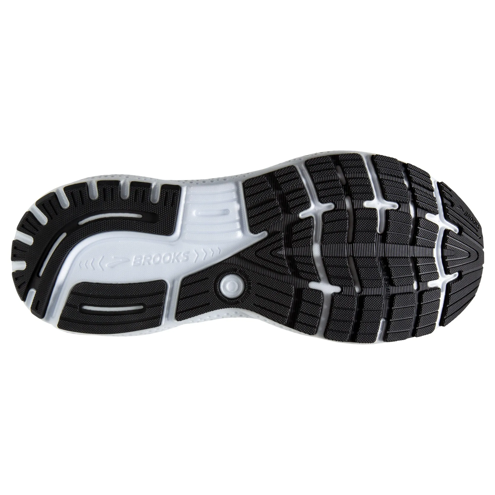 Brooks Men's Ghost 16 Road Running Shoes - Opal/Black/Natrurtium