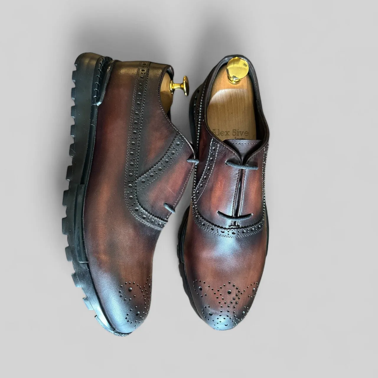 Brown A5 Casual Sneakers